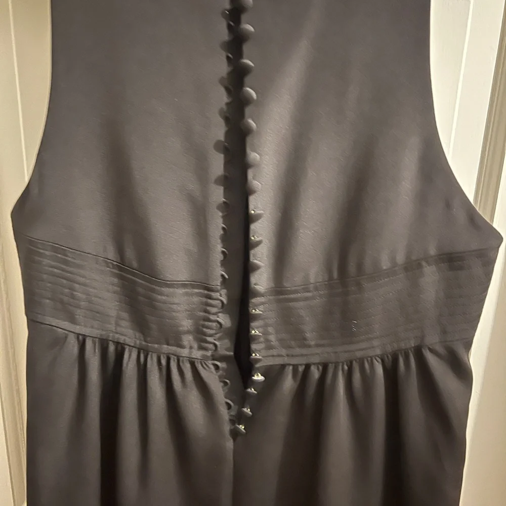 Vince nwt black silk dress sz 8 - Picture 2 of 6
